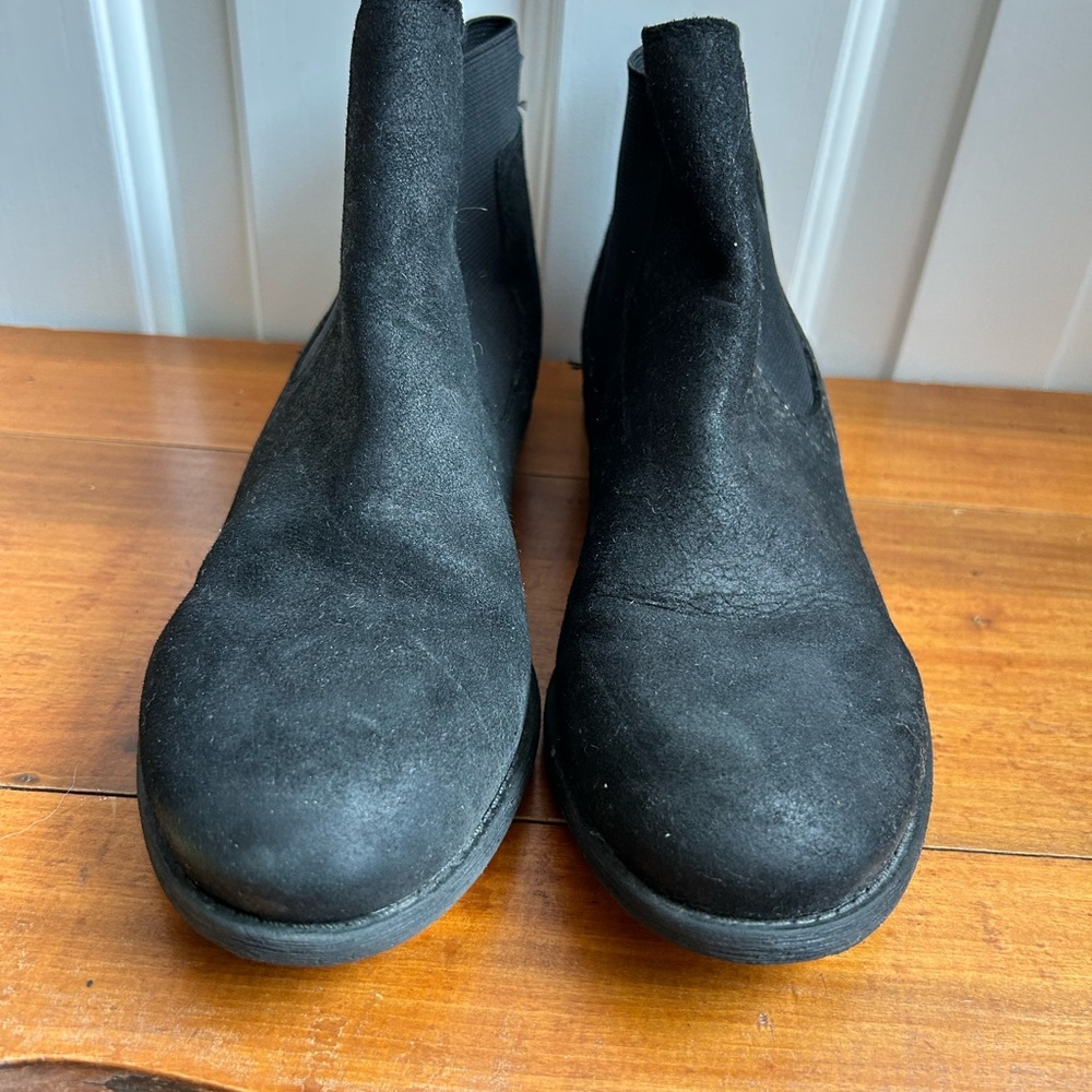 Franco Sarto Black Ankle Boots